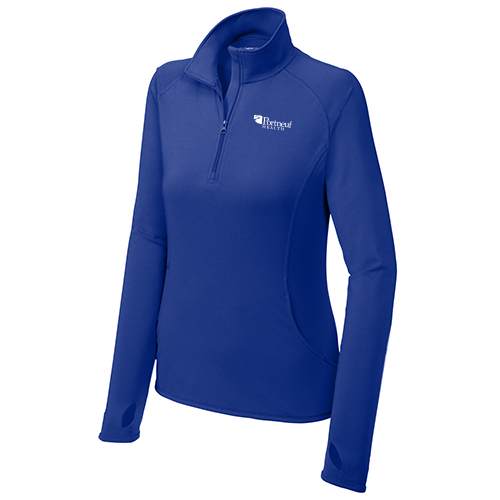 Portneuf Company Store | SportTek Ladies SportWick Stretch 1/2Zip Pullover